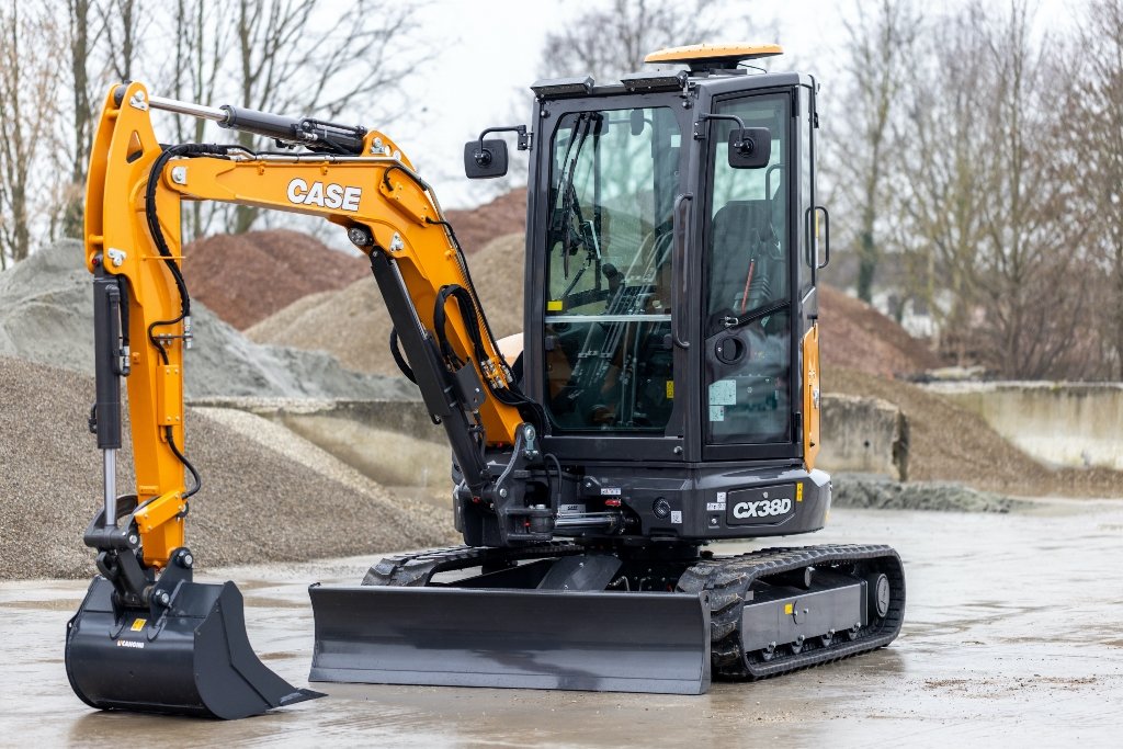Case CX38D compact excavator